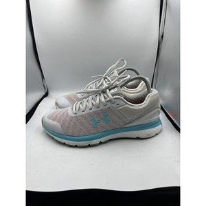 Under‎ Armour Womens Charged Europa 3021246-103 Gray Running Sneakers Size 8.5